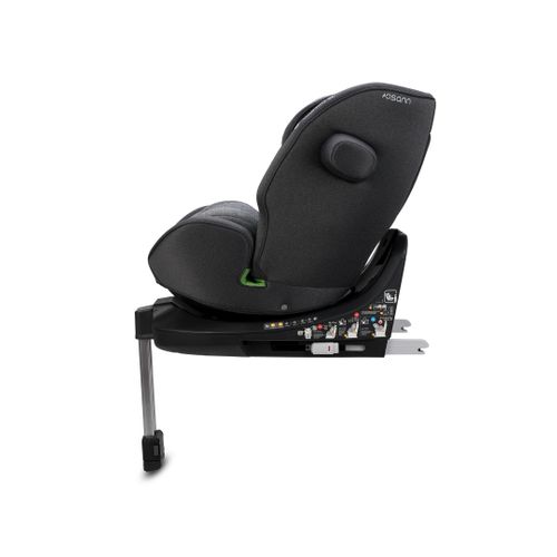 Siège Auto Bébé/enfant One360 Sl Rotatif Isofix/béquille - 40-150cm - 0/12 Ans - Groupe 1/2/3 - Gris