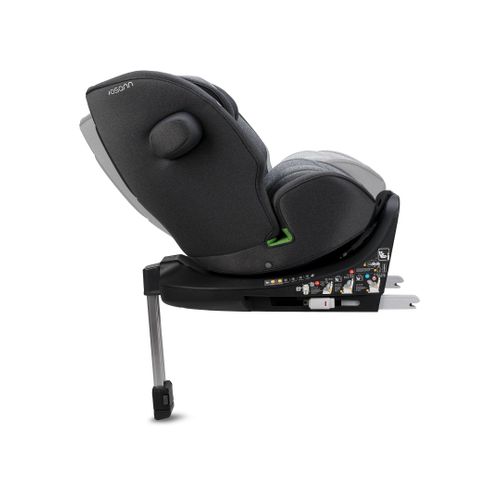 Siège Auto Bébé/enfant One360 Sl Rotatif Isofix/béquille - 40-150cm - 0/12 Ans - Groupe 1/2/3 - Gris