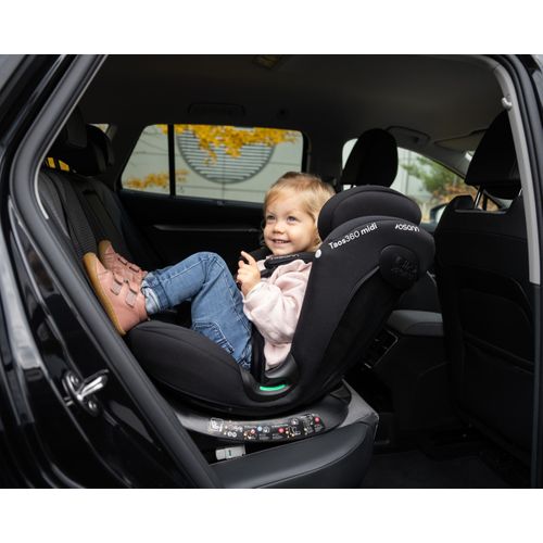 Siège Auto Bébé/enfant Taos360 Midi Isofix I-size Rotatif - 76-150 Cm - Noir