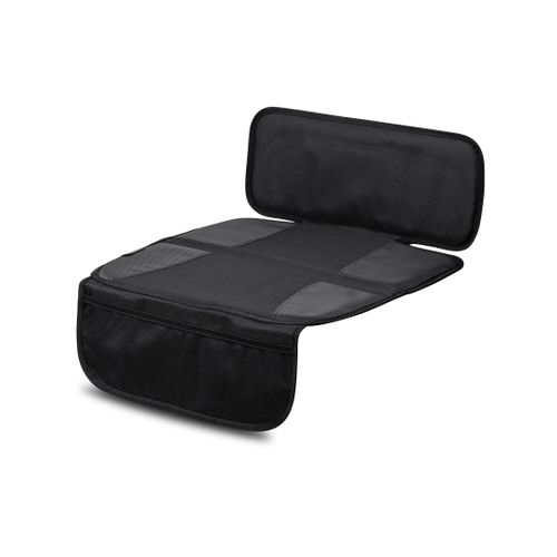 Protège Siège Voitre Bébé/enfant Mini Compatible Isofix Avec Filet - 77 X 45 X 1 Cm - Noir