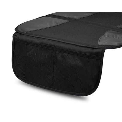 Protège Siège Voitre Bébé/enfant Maxi Avec Compartiment Filet - 117 X 45 X 1 Cm - Noir
