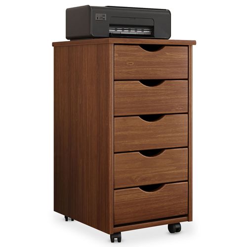 Caisson De Bureau Lagos L 35 Cm, En Bois - Brun Foncé