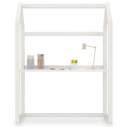 Bureau Enfant Évolutif Tina En Bois Massif - Blanc