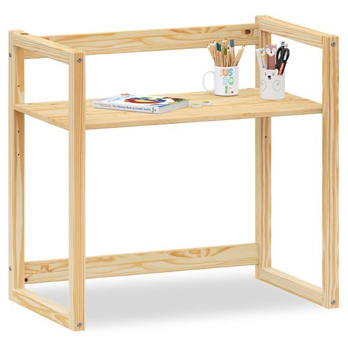 Bureau Enfant Suza Réglable En Hauteur En Pin - Coloris Naturel