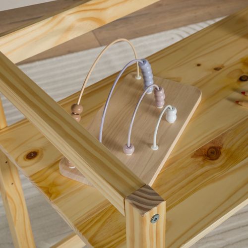 Bureau Enfant Suza Réglable En Hauteur En Pin - Coloris Naturel