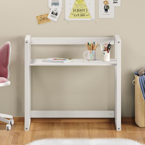Bureau Enfant Suza Réglable En Hauteur En Pin - Blanc