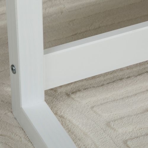 Bureau Enfant Suza Réglable En Hauteur En Pin - Blanc