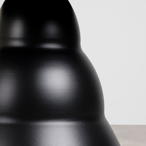 Table Basse D'appoint Loris Ronde En Métal Ø 50 Cm - Noir