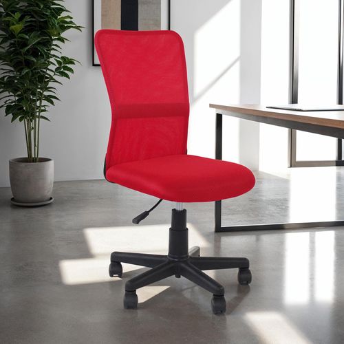 Chaise De Bureau Todi Assise Pivotante - Rouge