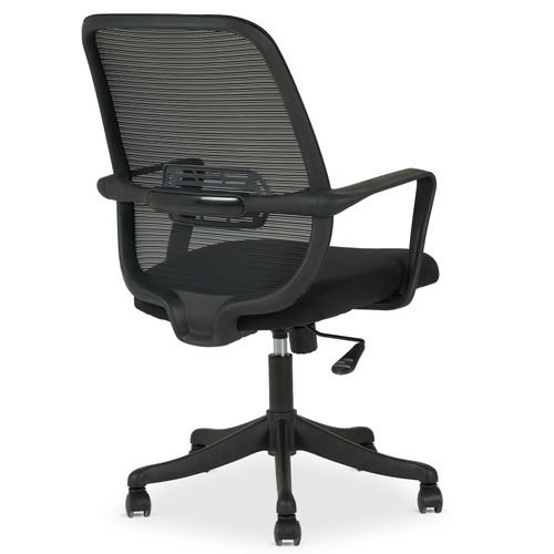 Chaise De Bureau Ergonomique Mollis Réglable En Tissu Mesh - Noir