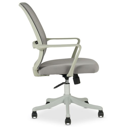 Chaise De Bureau Ergonomique Mollis Réglable En Tissu Mesh - Gris