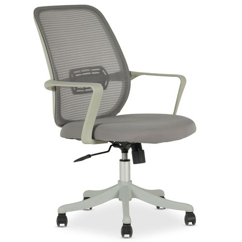 Chaise De Bureau Ergonomique Mollis Réglable En Tissu Mesh - Gris
