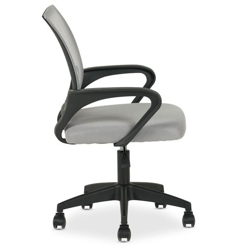 Chaise De Bureau Ergonomique Jake Réglable En Tissu Mesh - Gris