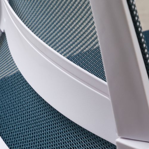 Chaise De Bureau Perth - Gris-bleu