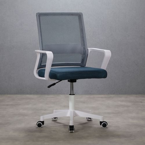 Chaise De Bureau Perth - Gris-bleu