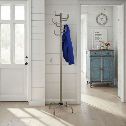 Portemanteau Kaktus 8 Portants, En Métal - Coloris Champagne