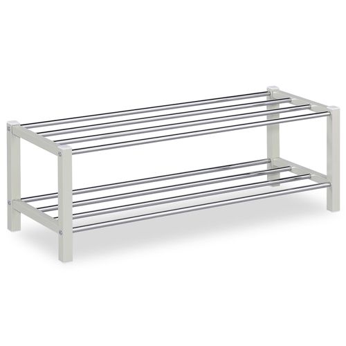 Étagère à Chaussures Dublin, 2 Niveaux - Beige