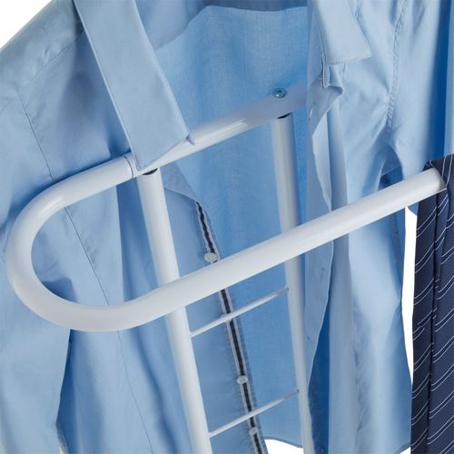 Valet Camilo, En Métal Laqué Blanc