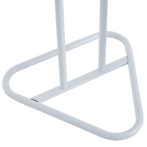 Valet Camilo, En Métal Laqué Blanc