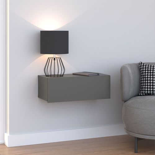 Tiroir Suspendu Thala, En Bois - Gris