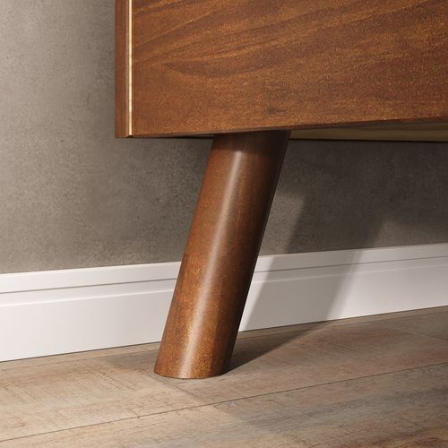 Lit Futon Karri 90 X 200 Cm, En Bois Massif - Coloris Châtaignier