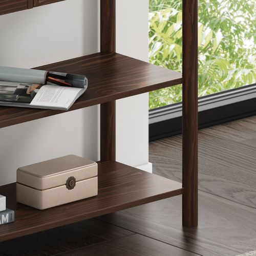 Table Console D'entrée Apoana L 110 Cm En Bois - Coloris Noyer