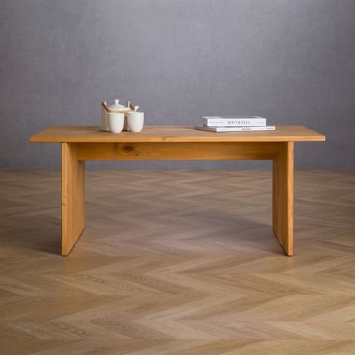 Table Basse Salto En Bois Massif - Finition Laquée