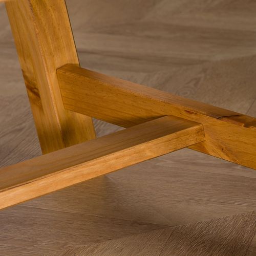 Table Basse Luzerna En Bois Massif - Finition Laquée