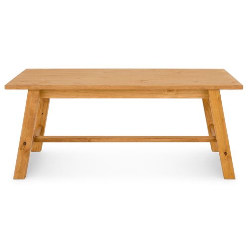 Table Basse Luzerna En Bois Massif - Finition Laquée