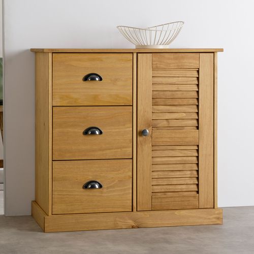 Buffet Veneta L 78 Cm Bois Massif - Coloris Naturel