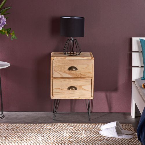 Table De Chevet Malia, 2 Tiroirs