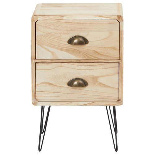 Table De Chevet Malia, 2 Tiroirs