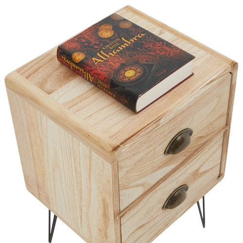 Table De Chevet Malia, 2 Tiroirs