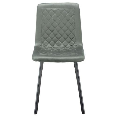 Lot De 4 Chaises Terni, En Tissu Suédine Vert