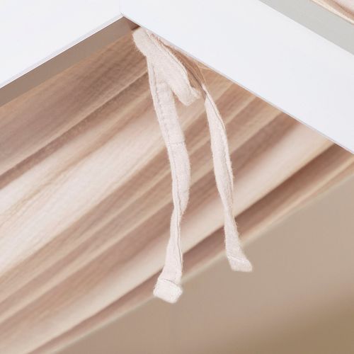 Rideau De Lit Lian, En Mousseline - Écru