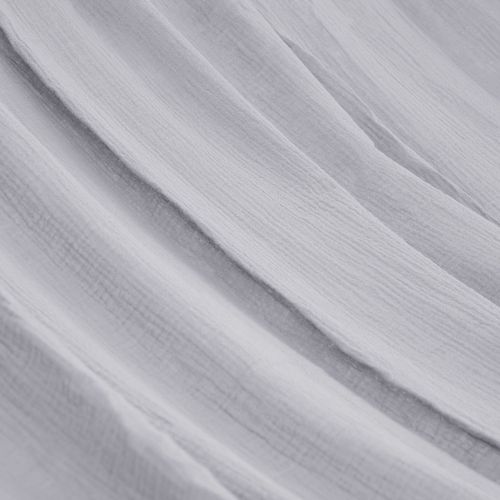 Rideau De Lit Lian, En Mousseline - Gris Clair