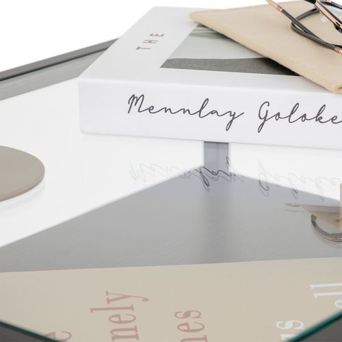 Table De Chevet Aruma H 51 Cm Avec 1 Tiroir Style Moderne - Noir