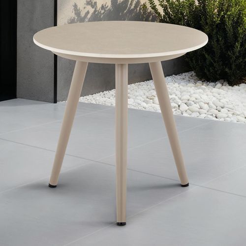 Table D’appoint Extérieur Rosalia Ronde - Coloris Champagne