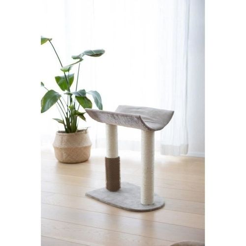 Arbre à Chat - 49x35x56 Cm - Ambiance - Taupe - Sisal