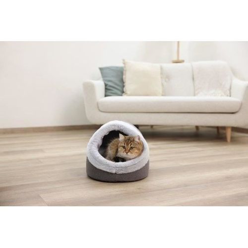Igloo Pour Chats - Jana - 35 X 41 X 30 Cm - Gris