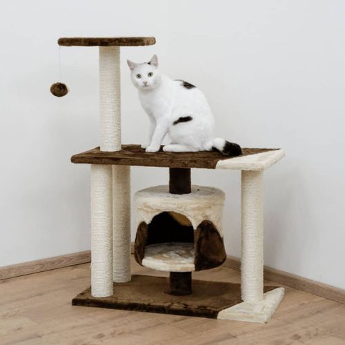 Arbre À Chat Jade Pro 96 Cm Marron Et Beige