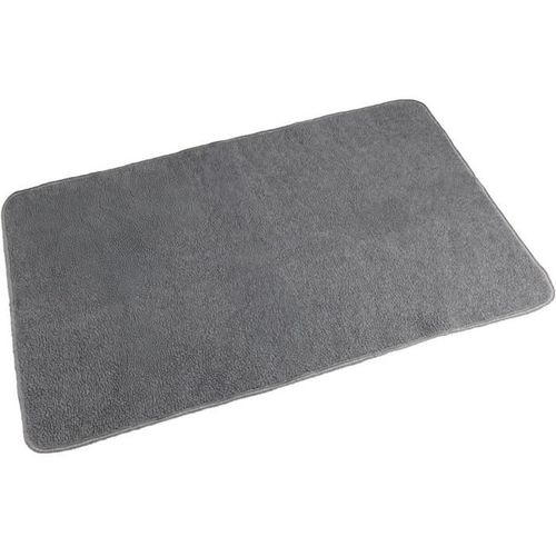 Tapis Thermique Antidérapant - 125 X 80 Cm - Gris Clair