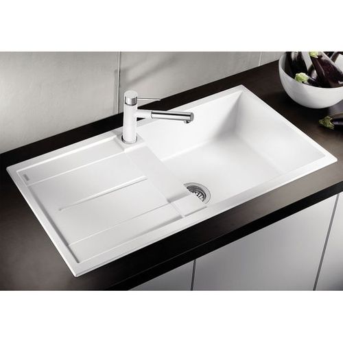 Evier Granit Blanc Blanco Metra Xl 6 S 1 Grand Bac