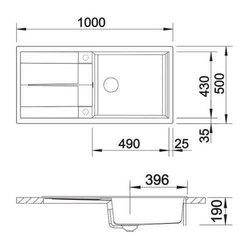 Evier Granit Blanc Blanco Metra Xl 6 S 1 Grand Bac