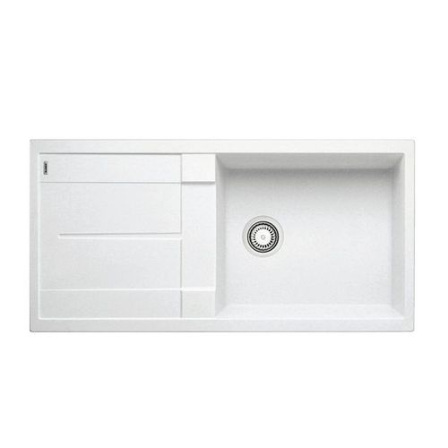 Evier Granit Blanc Blanco Metra Xl 6 S 1 Grand Bac