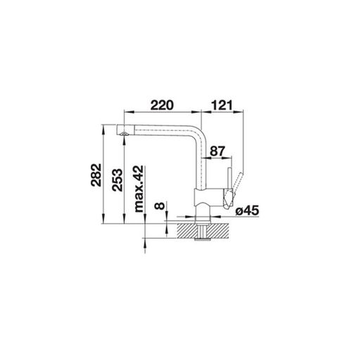 Robinet Blanco Linus Blanc