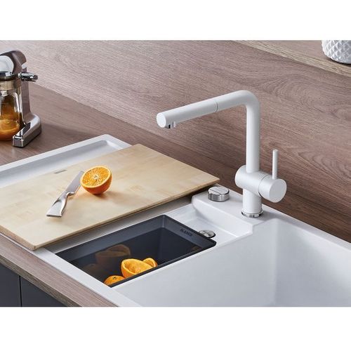 Robinet Douchette Blanco Linus-s Inox Brossé