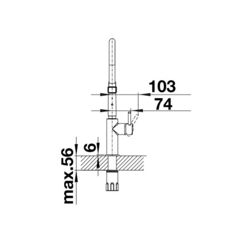 Mitigeur Avec Douchette Blanco 525791