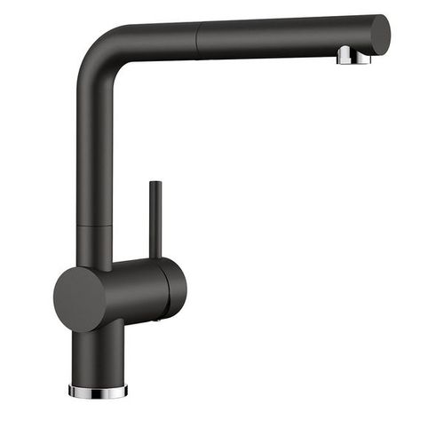 Robinet Douchette Blanco Linus-s Noir