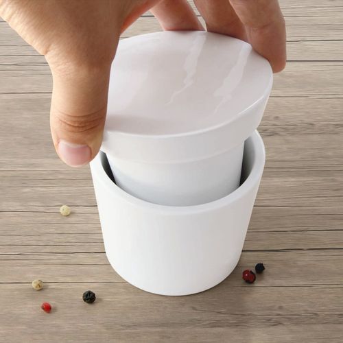 Moulin Manuel à Aromates Blanc